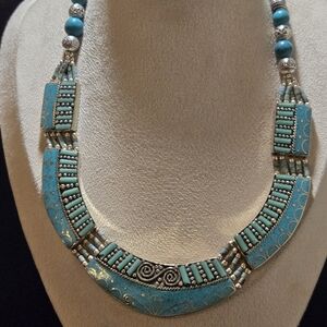 Tibetan Silver Handmade Necklace